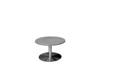 Round Gray Conference Table